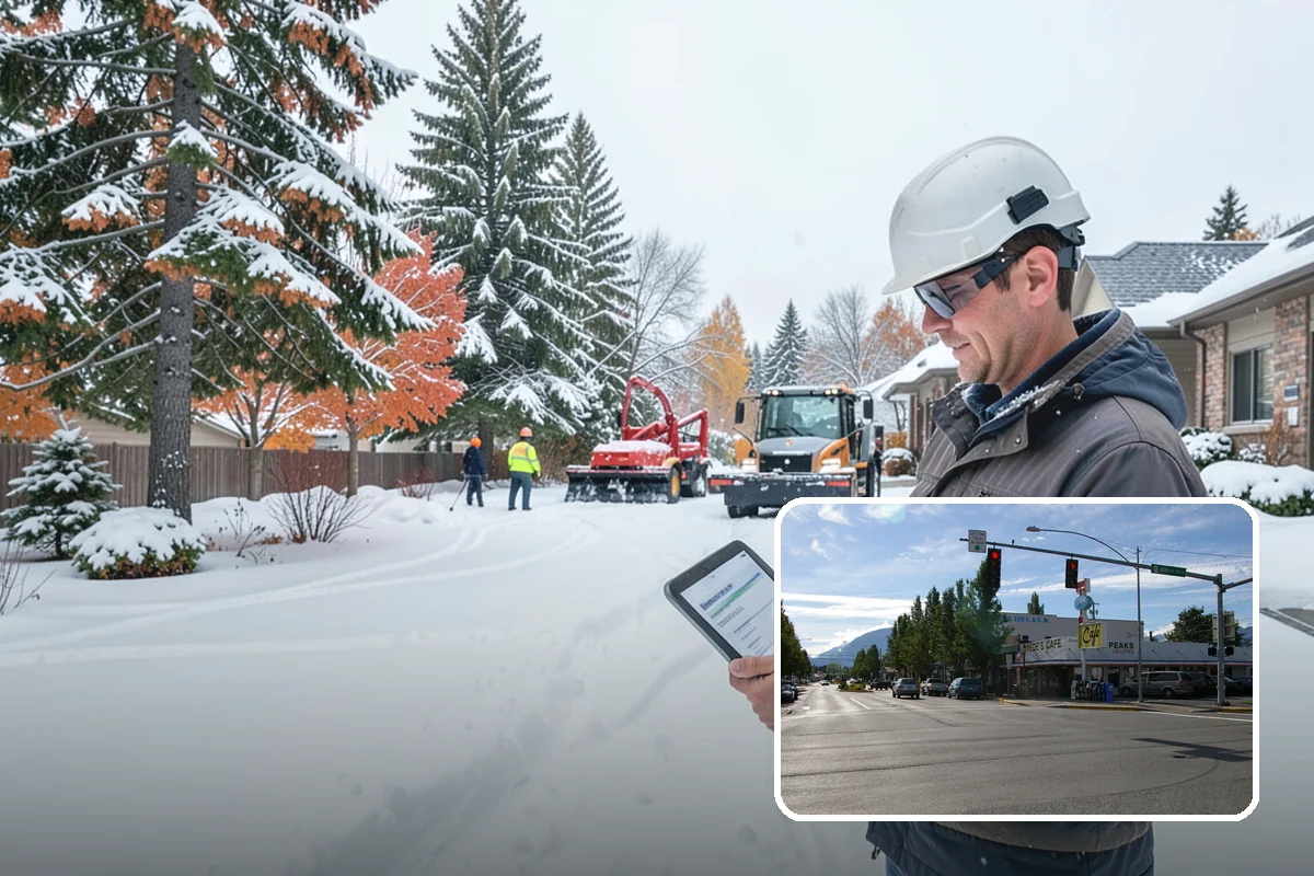 Hotel Snow Removal in North Bend, King County, WA - Round-the-clock clearing for guest arrivals