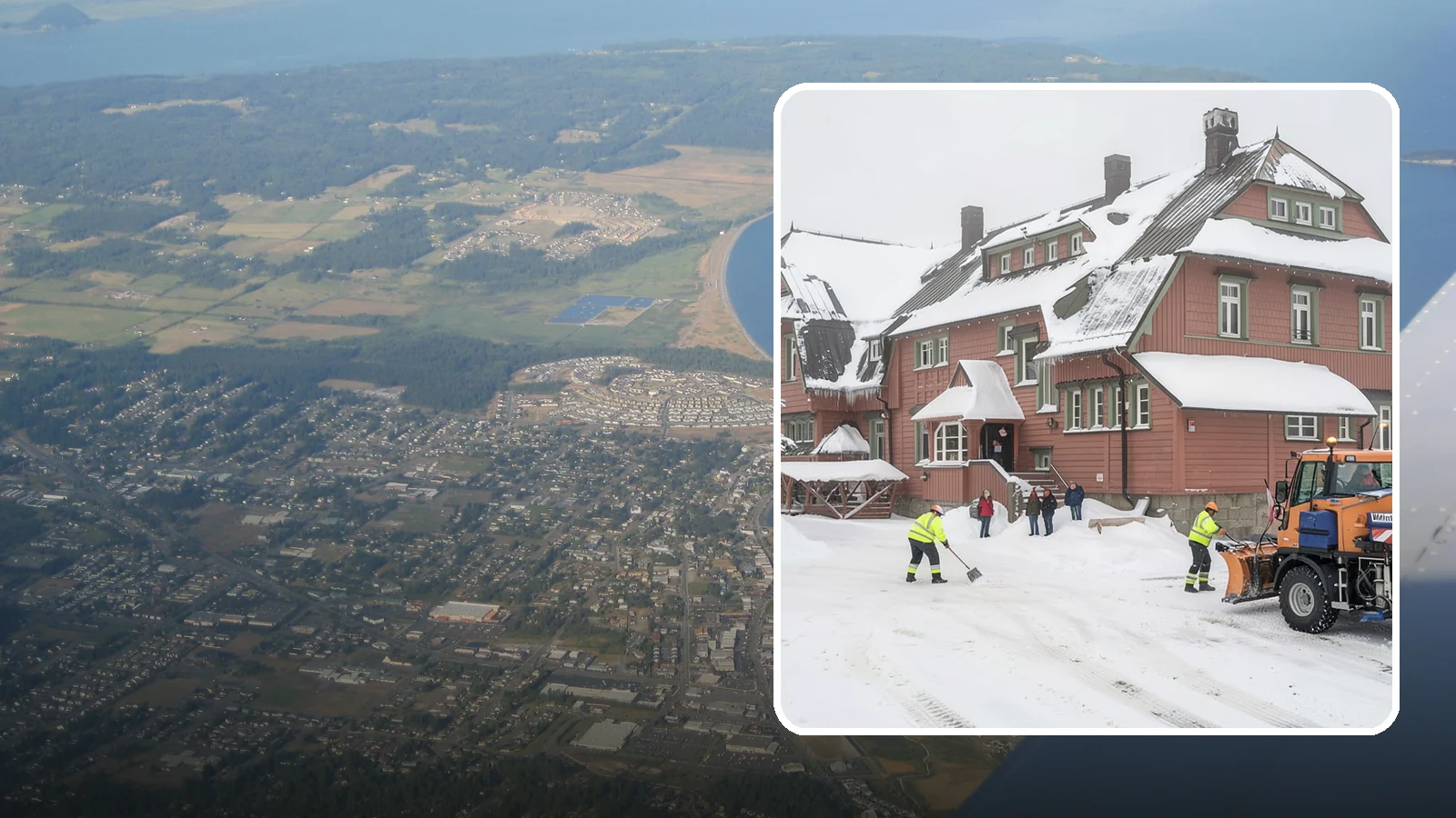 Hotel Snow Removal in Oak Harbor, Island County, WA - Keep guests arriving and departing safely by clearing hotel entrances, drive courts, and lots around the clock during winter...
