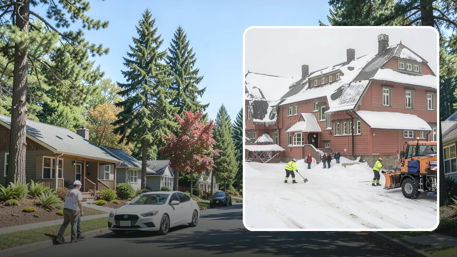 Hotel Snow Removal in Orting, Pierce County, WA - Keep guests arriving and departing safely by clearing hotel entrances, drive courts, and lots around the clock during winter...