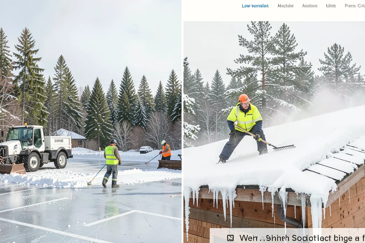 Hotel Snow Removal in Ruston, Pierce County, WA - Review arrival drive, guest parking, and shuttle routes