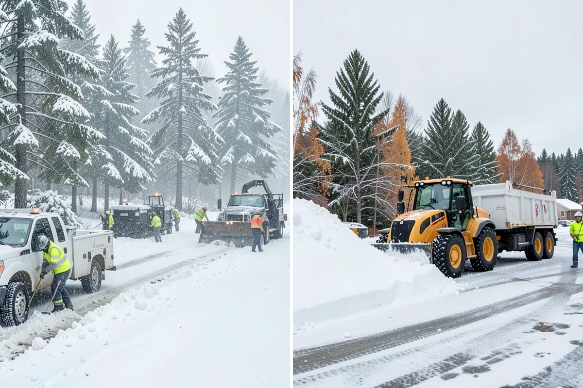 Hotel Snow Removal in SeaTac, King County, WA - Review arrival drive, guest parking, and shuttle routes