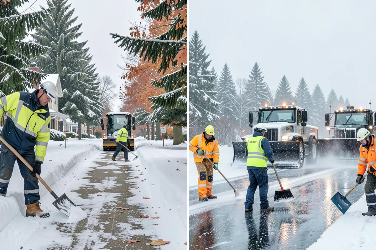 Hotel Snow Removal in Shoreline, King County, WA - Review arrival drive, guest parking, and shuttle routes