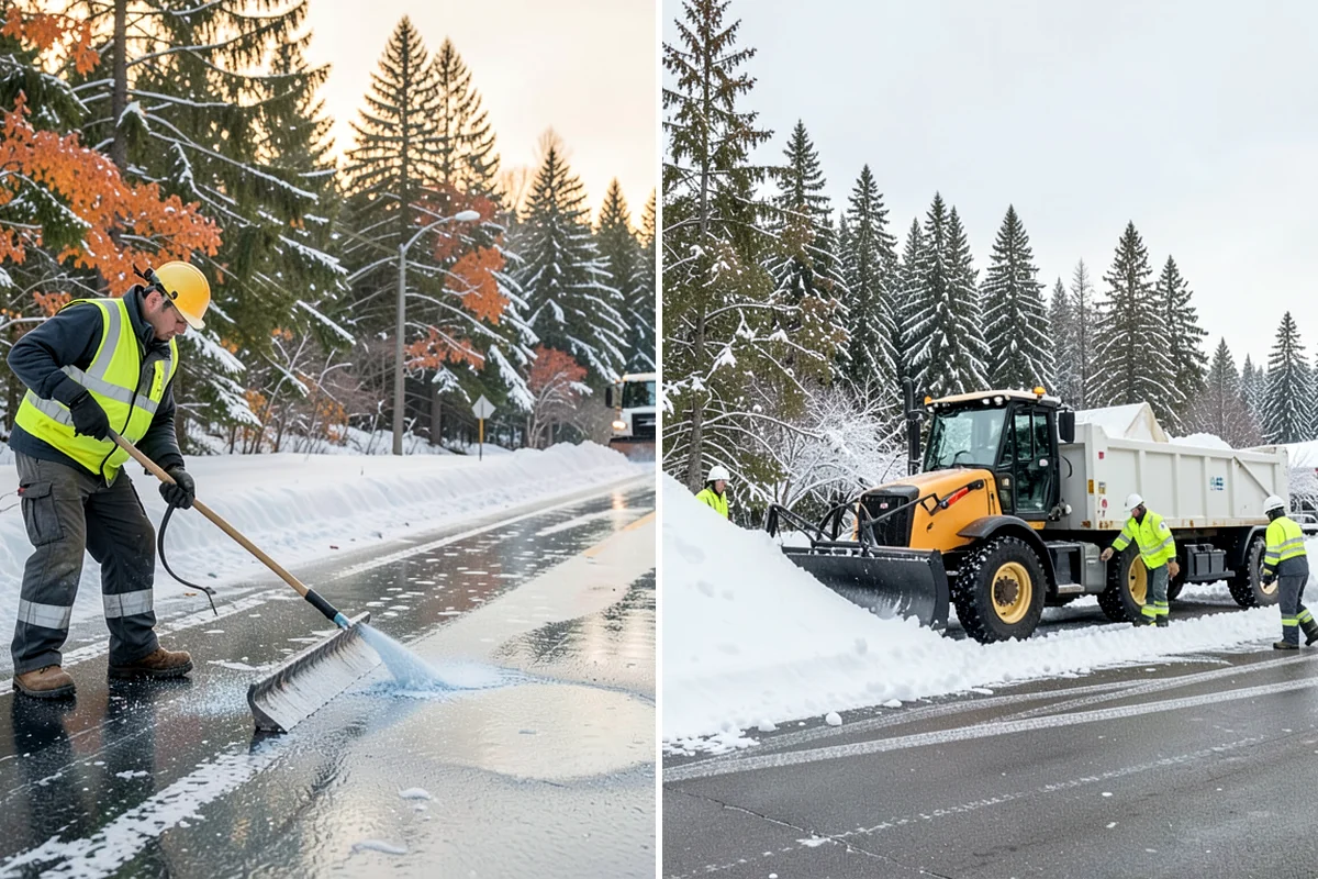 Hotel Snow Removal in Snoqualmie, King County, WA - Review arrival drive, guest parking, and shuttle routes