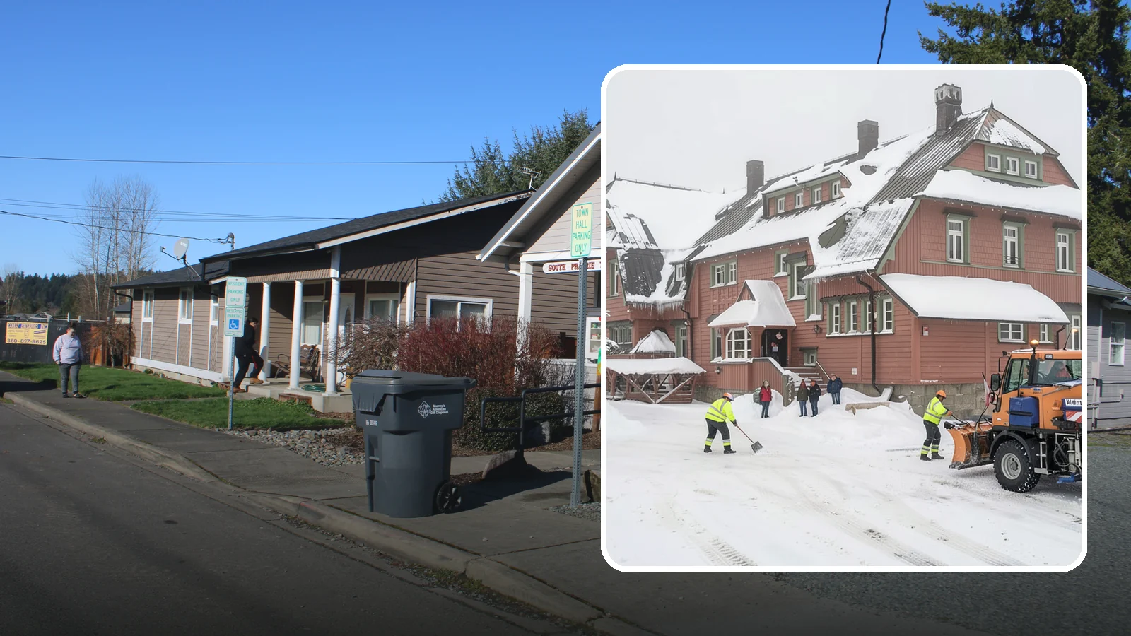 Hotel Snow Removal in South Prairie, Pierce County, WA - Keep guests arriving and departing safely by clearing hotel entrances, drive courts, and lots around the clock during winter...