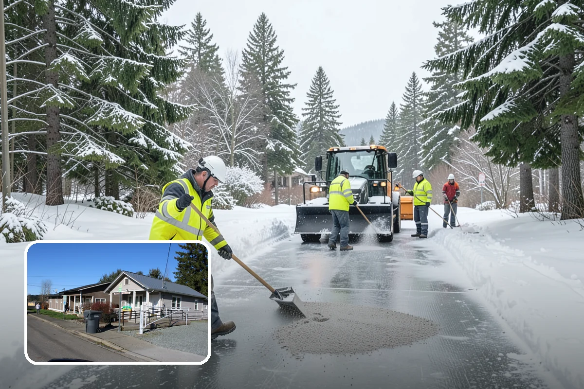 Hotel Snow Removal in South Prairie, Pierce County, WA - Round-the-clock clearing for guest arrivals