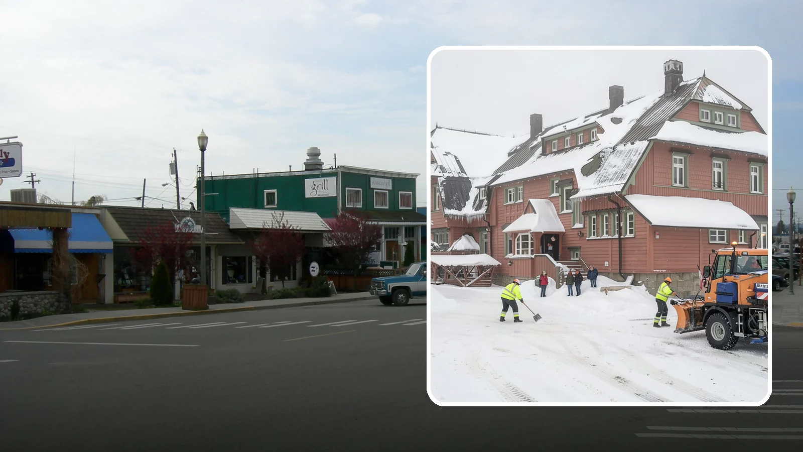 Hotel Snow Removal in Stanwood, Snohomish County, WA - Keep guests arriving and departing safely by clearing hotel entrances, drive courts, and lots around the clock during winter...