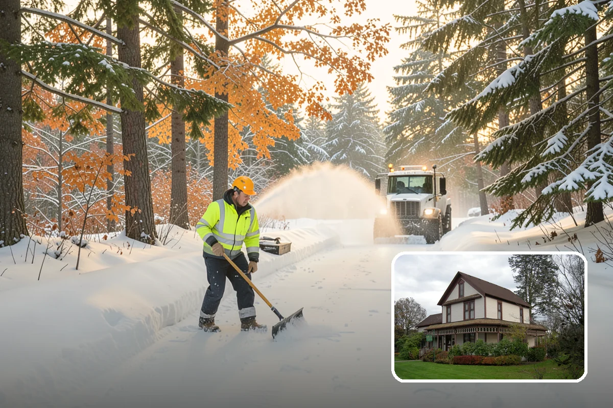 Hotel Snow Removal in Sumner, Pierce County, WA - Round-the-clock clearing for guest arrivals
