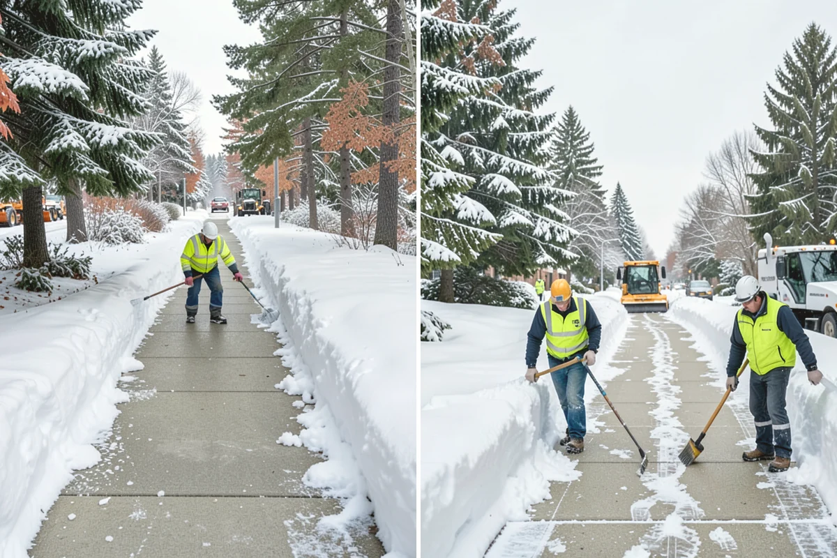 Hotel Snow Removal in Tacoma, Pierce County, WA - Review arrival drive, guest parking, and shuttle routes