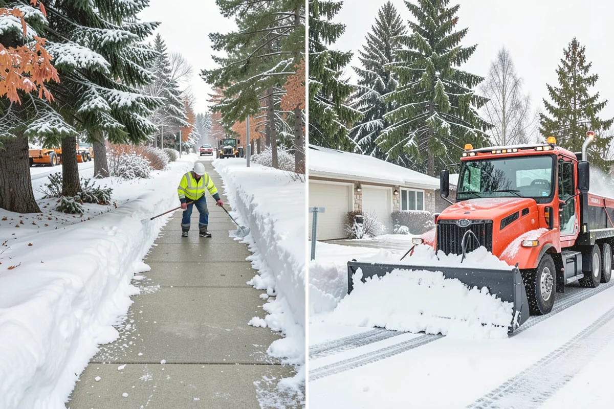 Hotel Snow Removal in University Place, Pierce County, WA - Review arrival drive, guest parking, and shuttle routes