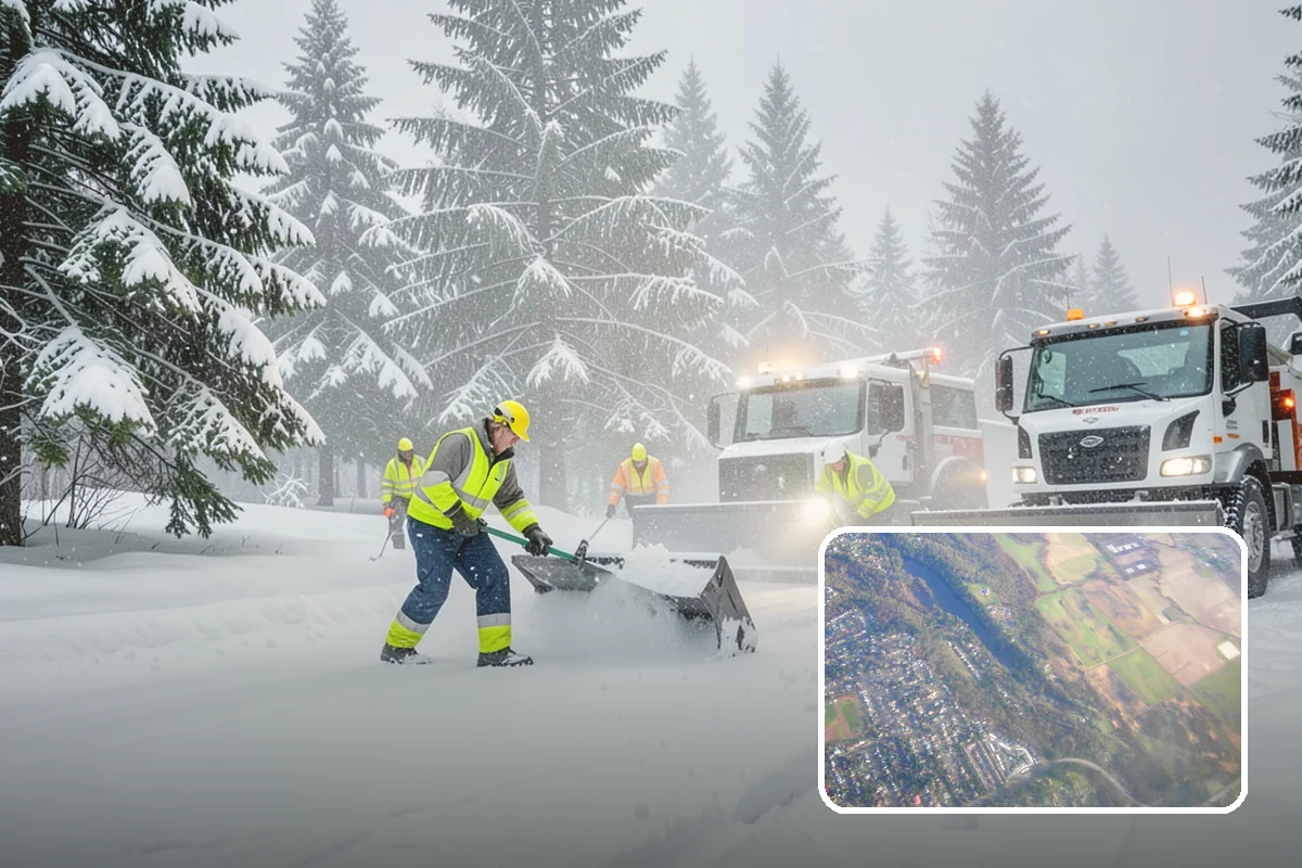 Hydrant Snow Clearing in Algona, King County, WA - Keeps hydrants visible and reachable for responding crews