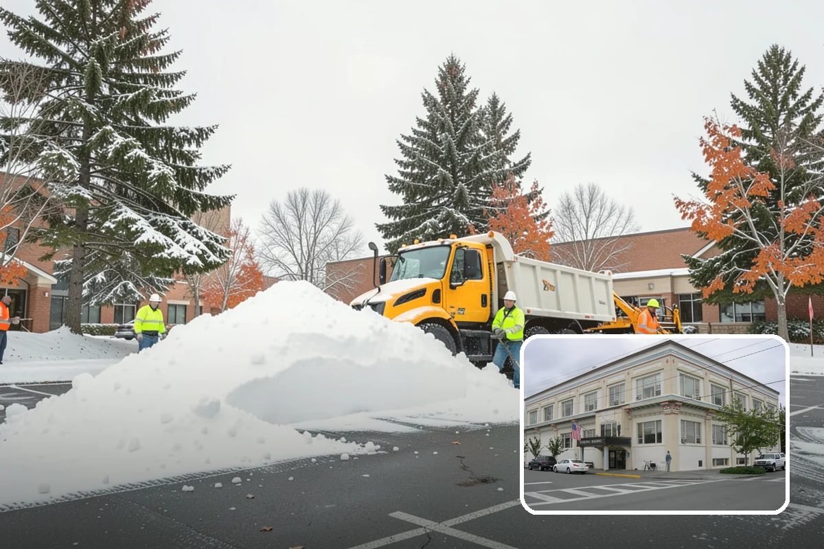 Hydrant Snow Clearing in Anacortes, Skagit County, WA - Keeps hydrants visible and reachable for responding crews