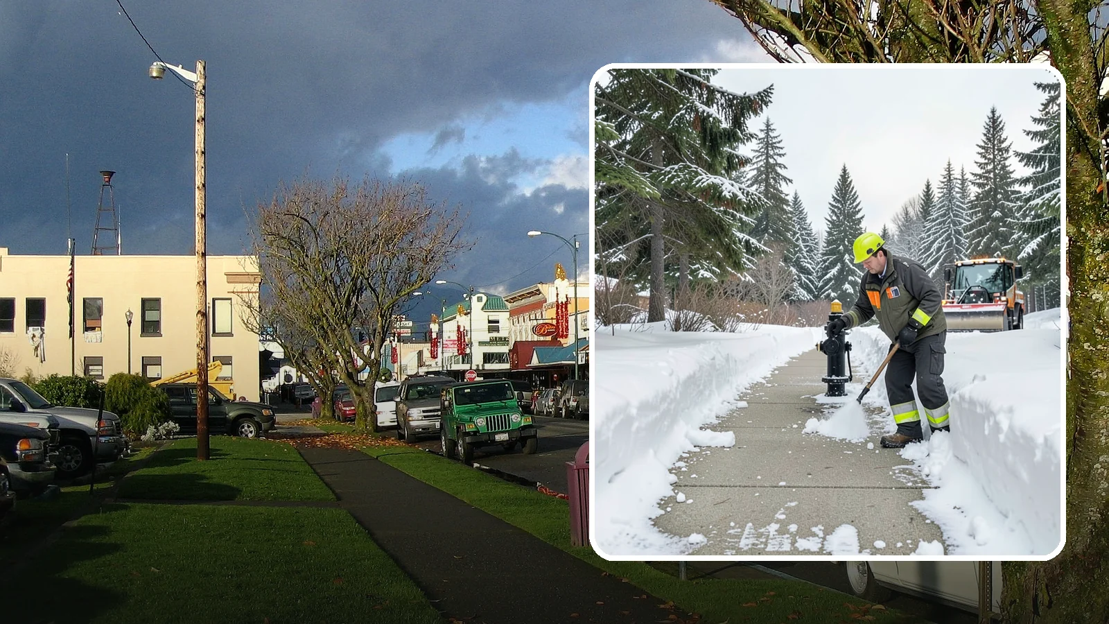 Hydrant Snow Clearing in Arlington, Snohomish County, WA - We clear snow and ice from fire hydrants so crews can connect without delay in an emergency.