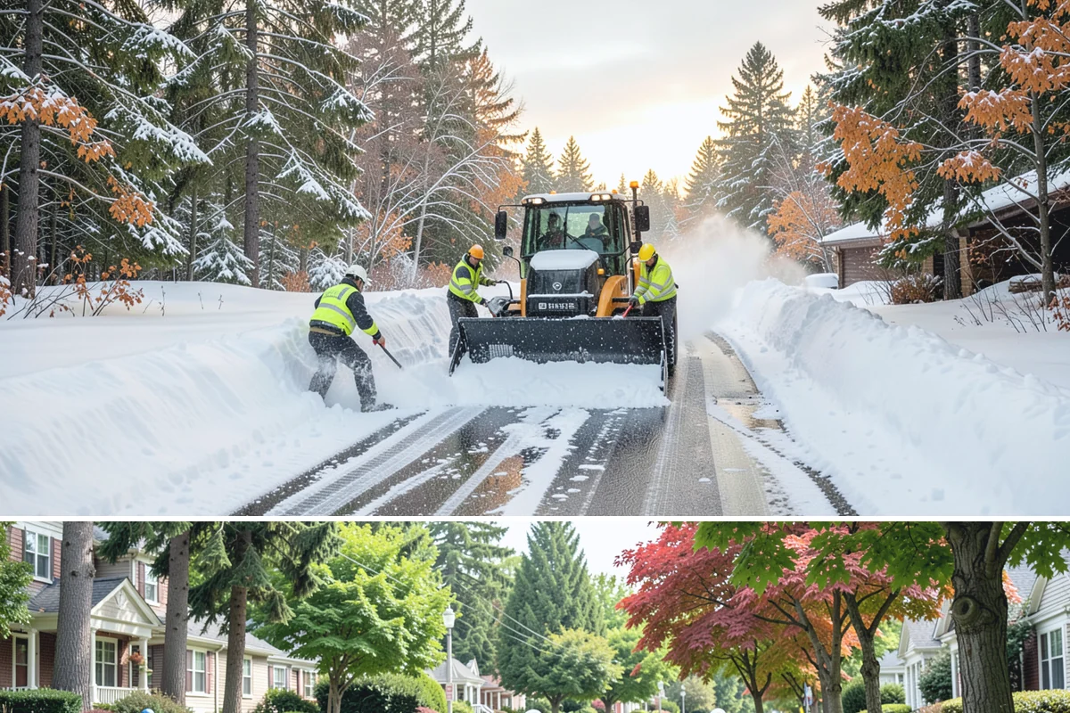 Hydrant Snow Clearing in Beaux Arts Village, King County, WA - Hydrants need clearing immediately after any accumulating snowfall and whenever plowing pushes snow back over them through winter.