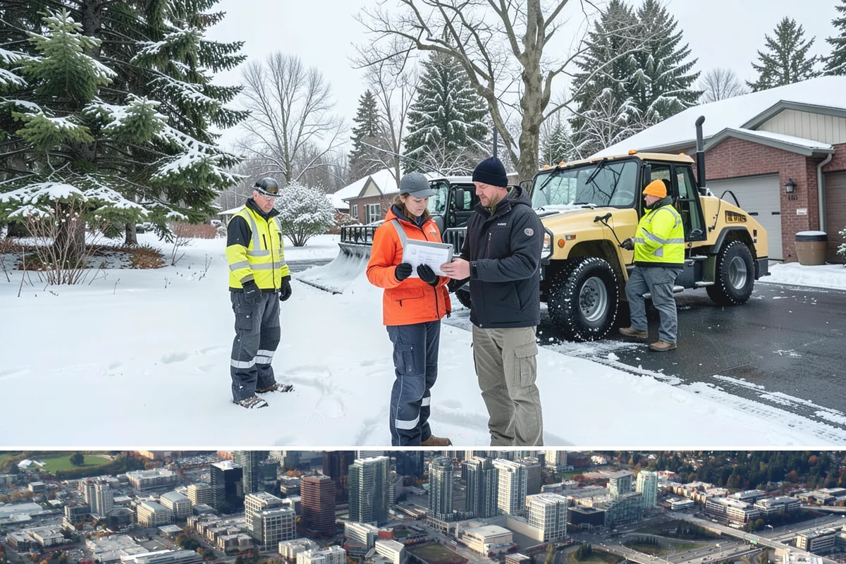 Hydrant Snow Clearing in Bellevue, King County, WA - Hydrants need clearing immediately after any accumulating snowfall and whenever plowing pushes snow back over them through winter.