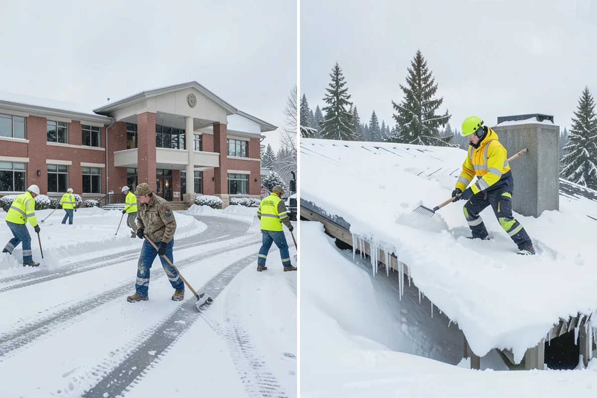 Hydrant Snow Clearing in Buckley, Pierce County, WA - We identify hydrants on or serving your frontage