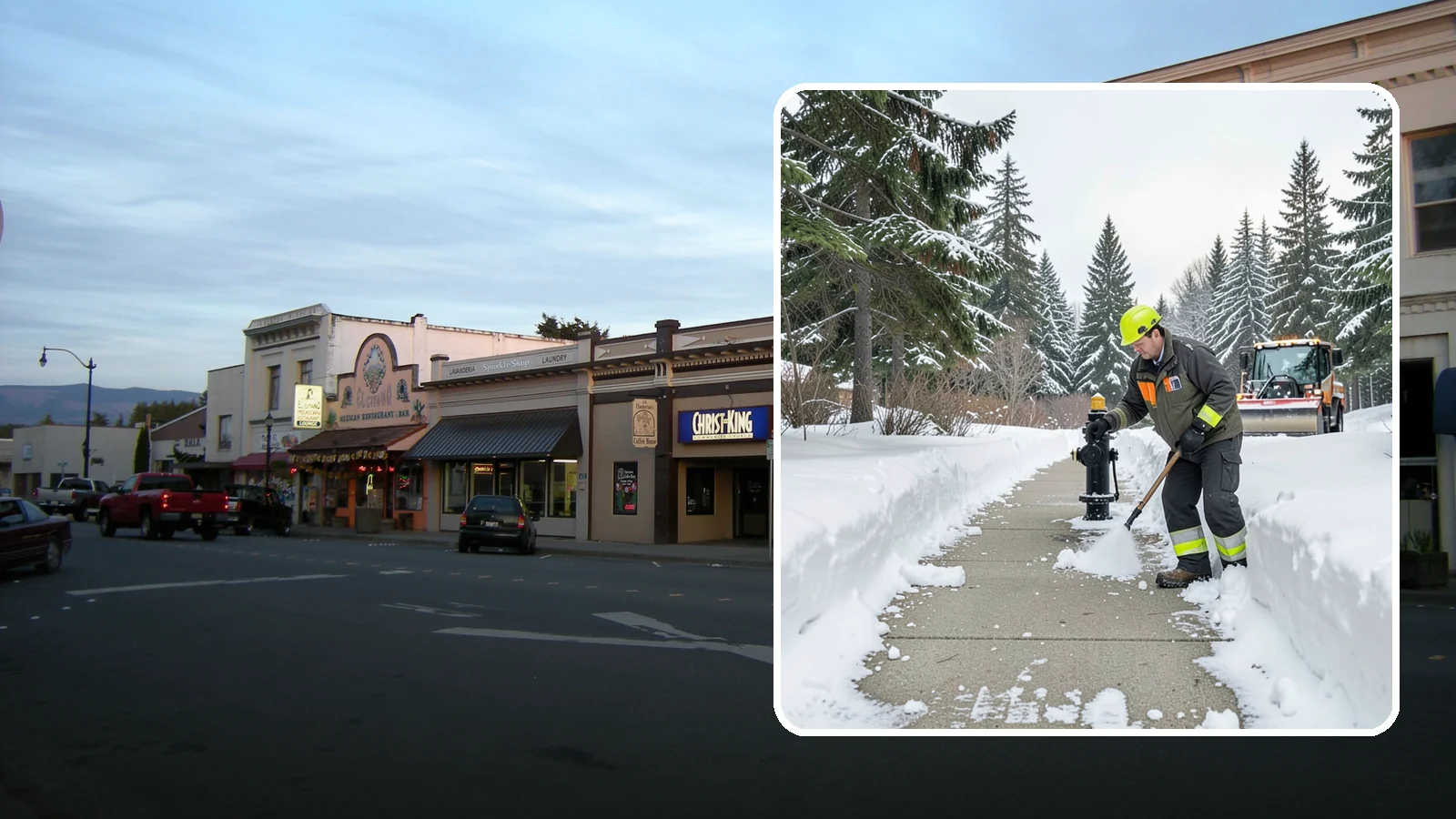 Hydrant Snow Clearing in Burlington, Skagit County, WA - We clear snow and ice from fire hydrants so crews can connect without delay in an emergency.