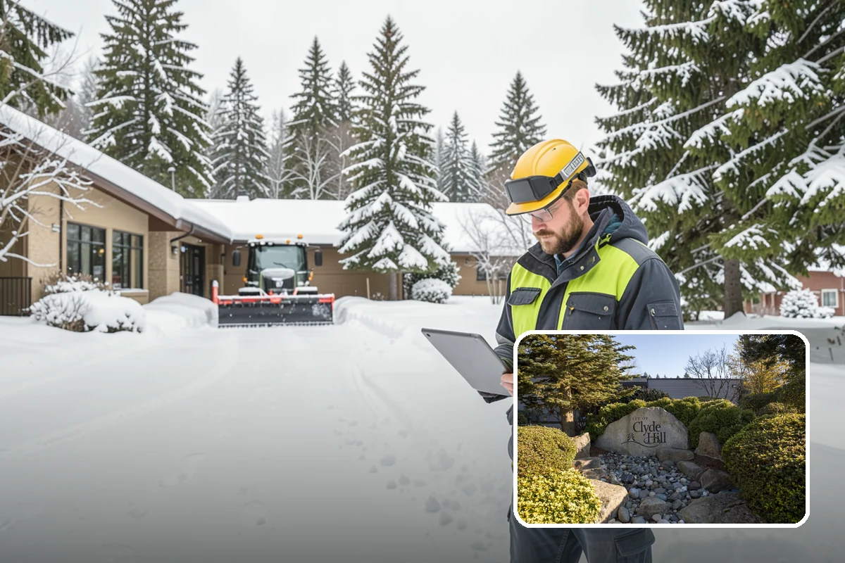 Hydrant Snow Clearing in Clyde Hill, King County, WA - Keeps hydrants visible and reachable for responding crews