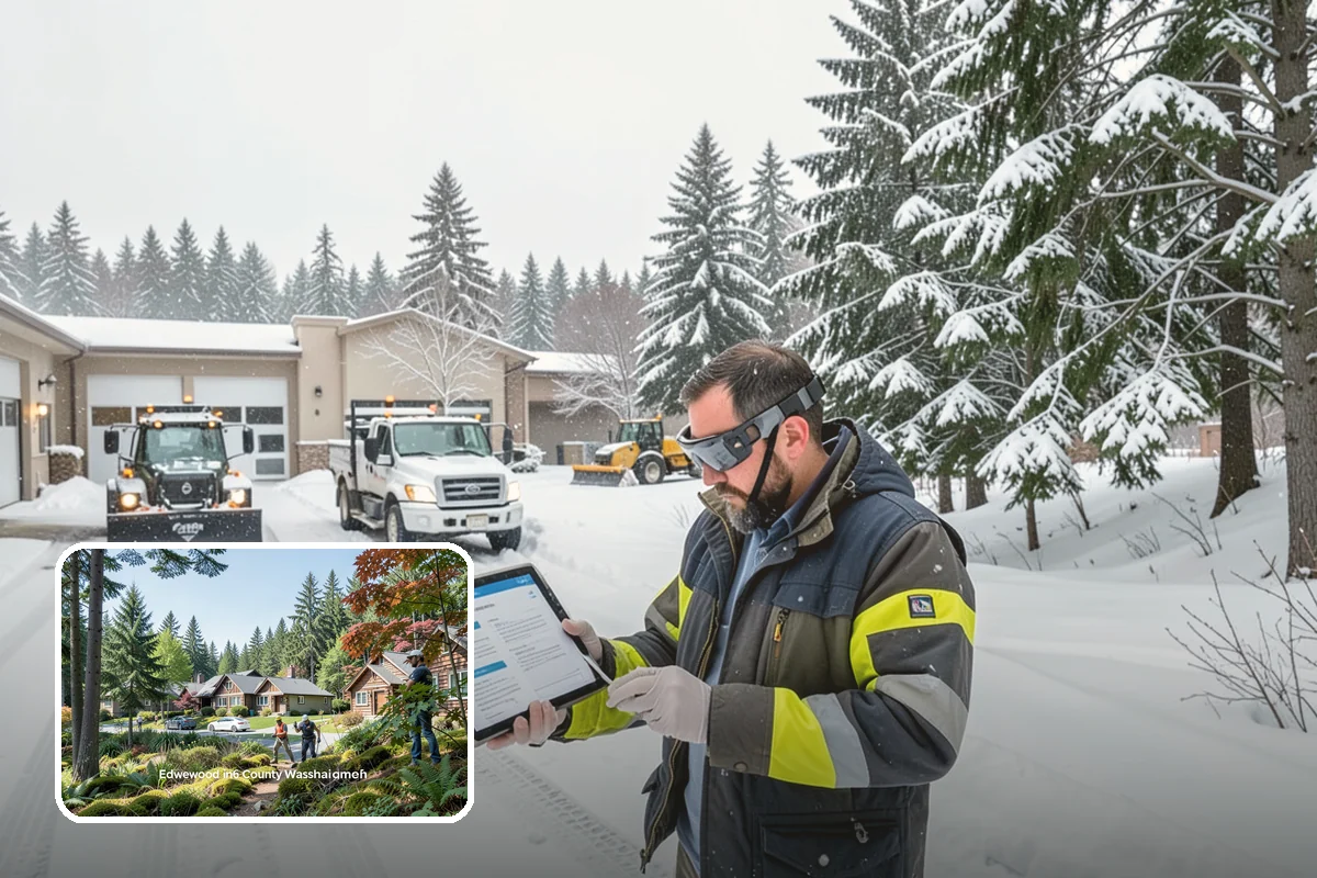 Hydrant Snow Clearing in Edgewood, Pierce County, WA - Keeps hydrants visible and reachable for responding crews