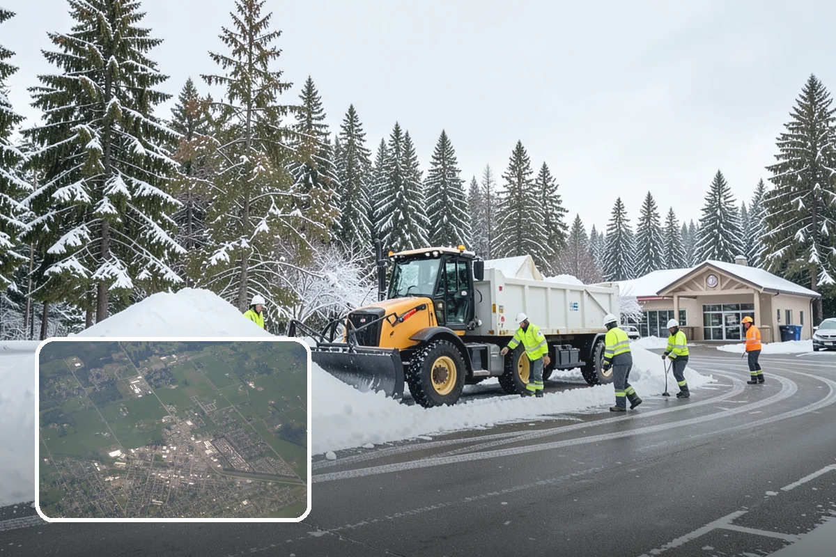 Hydrant Snow Clearing in Enumclaw, King County, WA - Keeps hydrants visible and reachable for responding crews