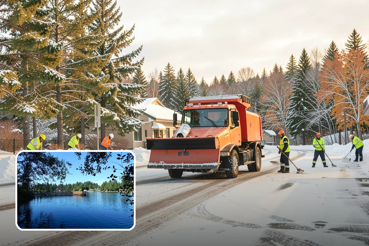 Hydrant Snow Clearing in Federal Way, King County, WA - Keeps hydrants visible and reachable for responding crews