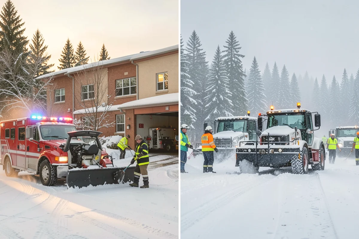 Hydrant Snow Clearing in Fife, Pierce County, WA - We identify hydrants on or serving your frontage
