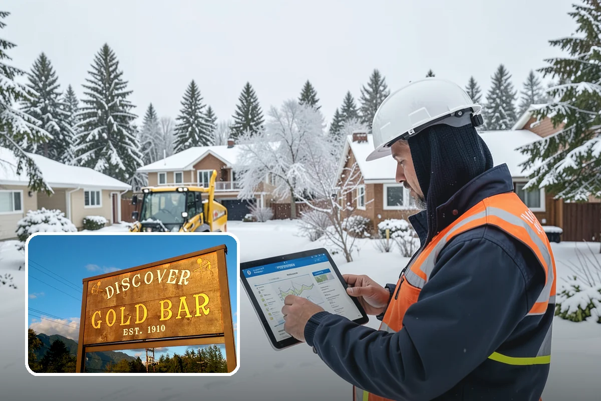 Hydrant Snow Clearing in Gold Bar, Snohomish County, WA - Keeps hydrants visible and reachable for responding crews