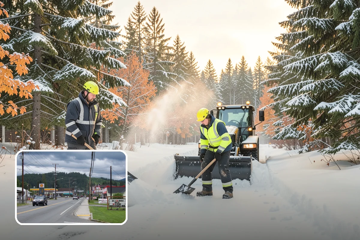Hydrant Snow Clearing in Granite Falls, Snohomish County, WA - Keeps hydrants visible and reachable for responding crews