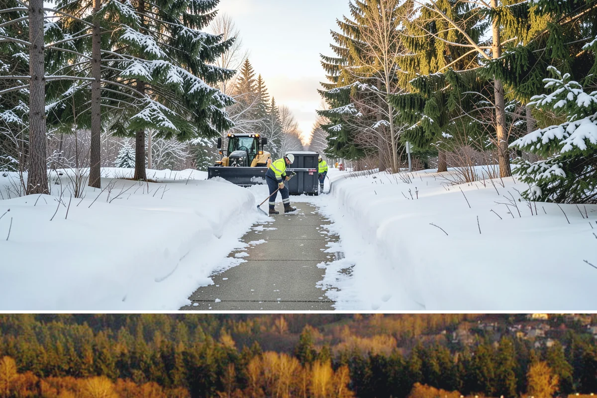 Hydrant Snow Clearing in Kenmore, King County, WA - Hydrants need clearing immediately after any accumulating snowfall and whenever plowing pushes snow back over them through winter.