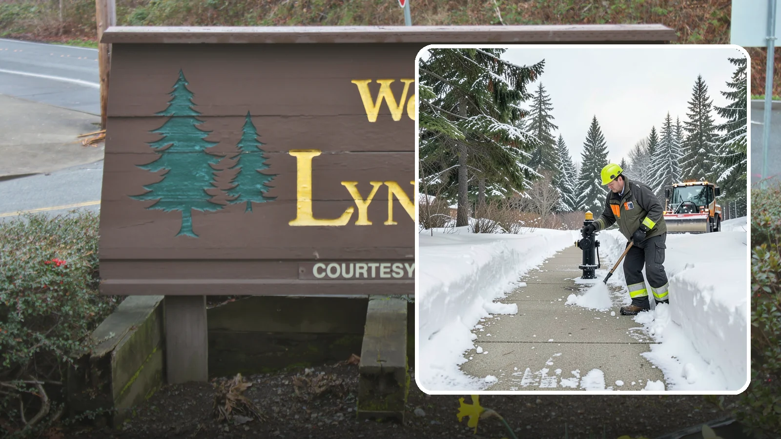 Hydrant Snow Clearing in Lynnwood, Snohomish County, WA - We clear snow and ice from fire hydrants so crews can connect without delay in an emergency.