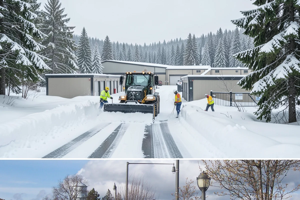 Hydrant Snow Clearing in Marysville, Snohomish County, WA - Hydrants need clearing immediately after any accumulating snowfall and whenever plowing pushes snow back over them through winter.