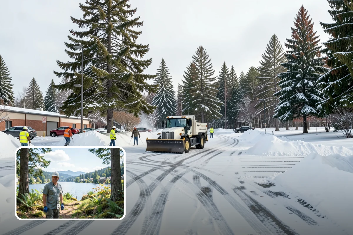 Hydrant Snow Clearing in Milton, King County, WA - Keeps hydrants visible and reachable for responding crews