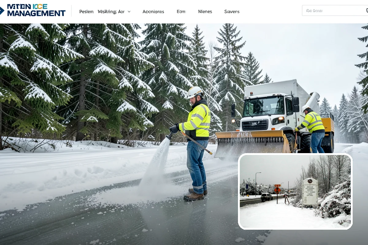 Hydrant Snow Clearing in Newcastle, King County, WA - Keeps hydrants visible and reachable for responding crews