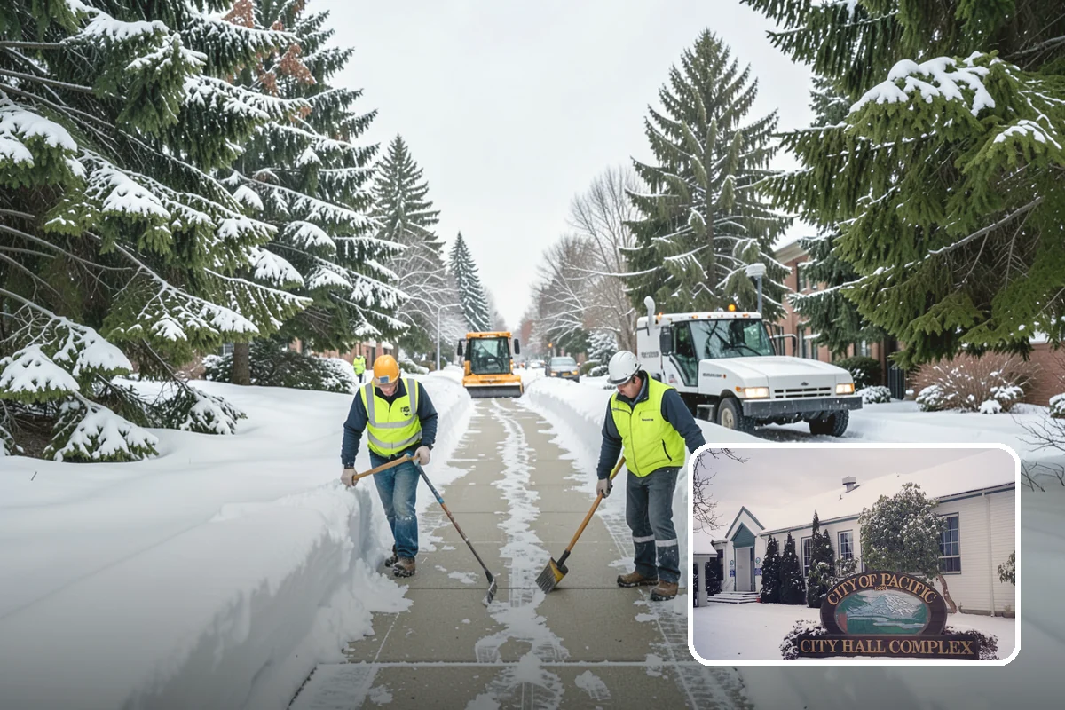 Hydrant Snow Clearing in Pacific, King County, WA - Keeps hydrants visible and reachable for responding crews