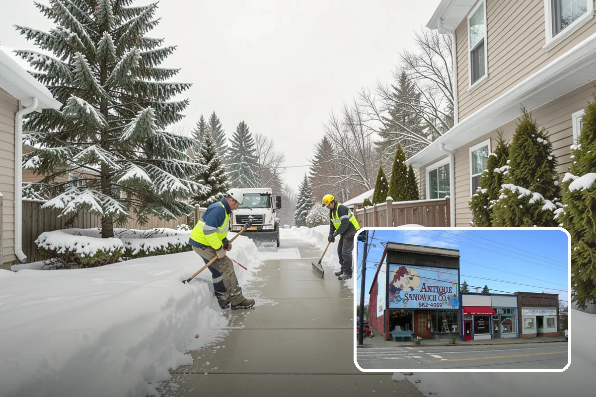 Hydrant Snow Clearing in Ruston, Pierce County, WA - Keeps hydrants visible and reachable for responding crews