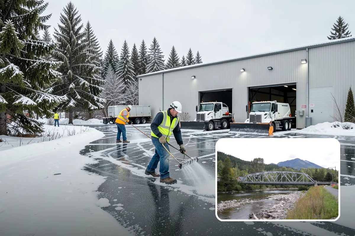 Hydrant Snow Clearing in Skykomish, King County, WA - Keeps hydrants visible and reachable for responding crews