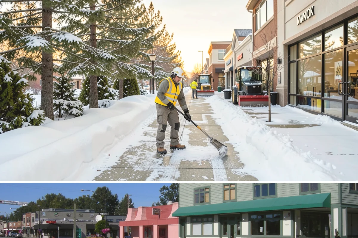 Hydrant Snow Clearing in Snoqualmie, King County, WA - Hydrants need clearing immediately after any accumulating snowfall and whenever plowing pushes snow back over them through winter.