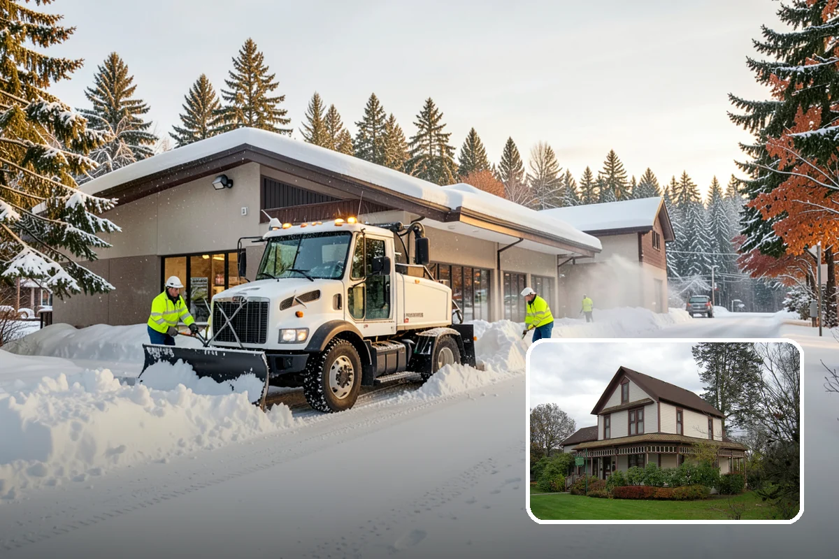 Hydrant Snow Clearing in Sumner, Pierce County, WA - Keeps hydrants visible and reachable for responding crews