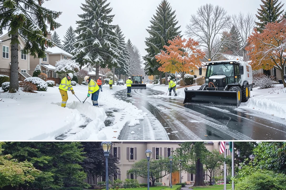 Hydrant Snow Clearing in Woodinville, King County, WA - Hydrants need clearing immediately after any accumulating snowfall and whenever plowing pushes snow back over them through winter.