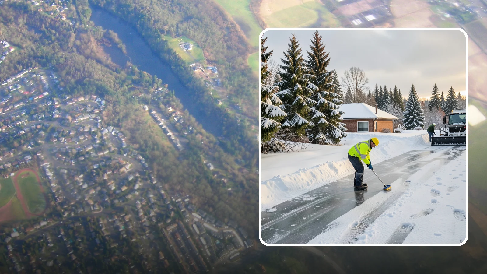 Ice Control in Algona, King County, WA - Proactive ice control stops slick surfaces from forming instead of scrambling to treat them after someone slips.