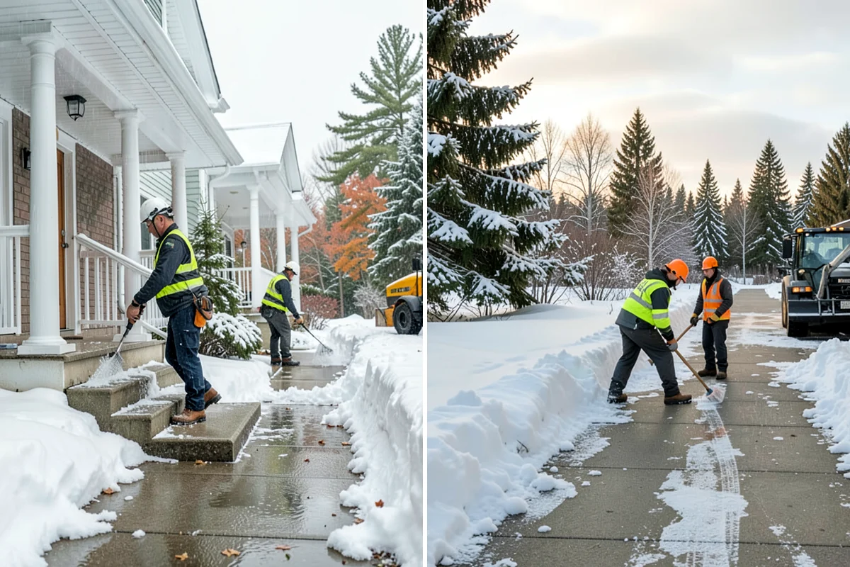 Ice Control in Arlington, Snohomish County, WA - Read pavement temperature and dew point against the incoming forecast