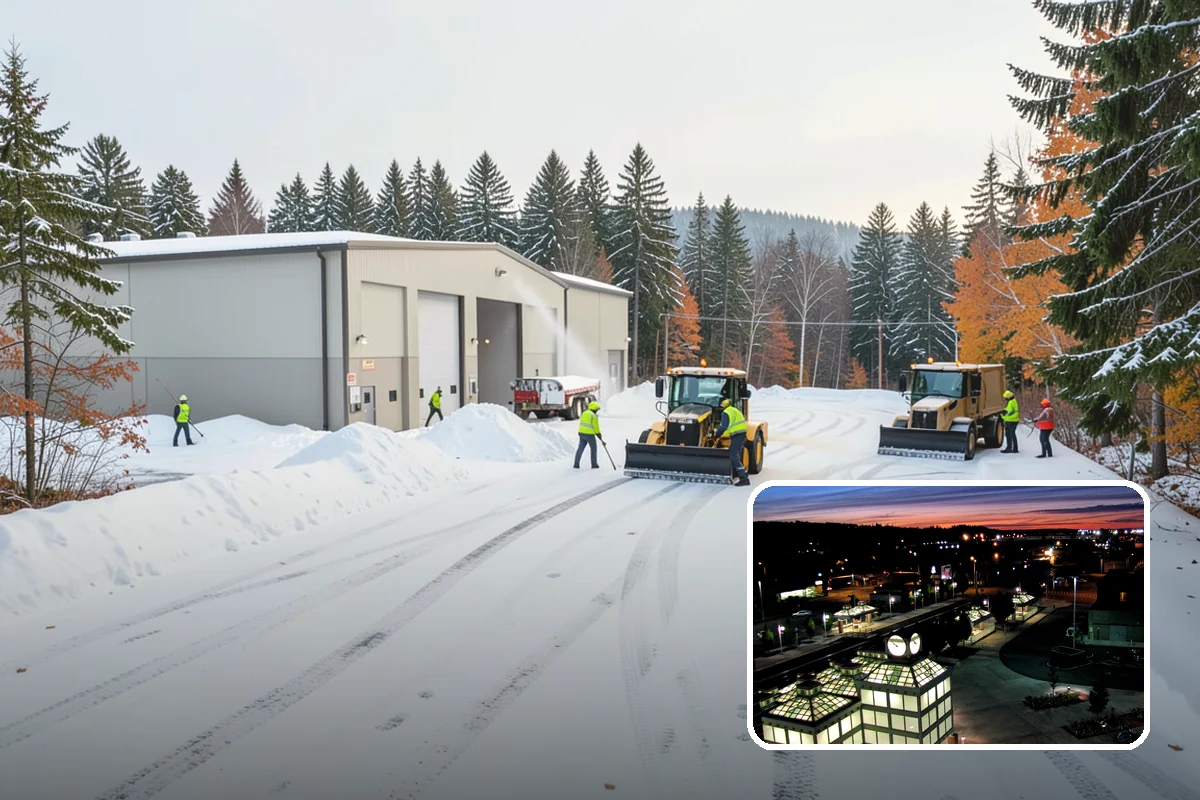 Ice Control in Auburn, King County, WA - Breaks the ice-to-pavement bond before it can set