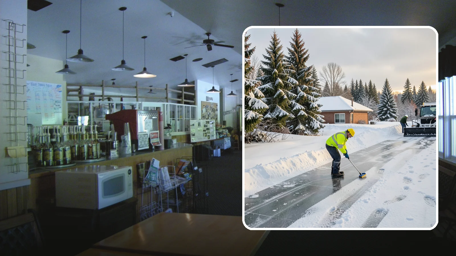 Ice Control in Black Diamond, King County, WA - Proactive ice control stops slick surfaces from forming instead of scrambling to treat them after someone slips.