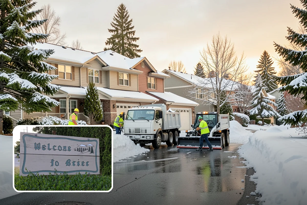 Ice Control in Brier, Snohomish County, WA - Breaks the ice-to-pavement bond before it can set