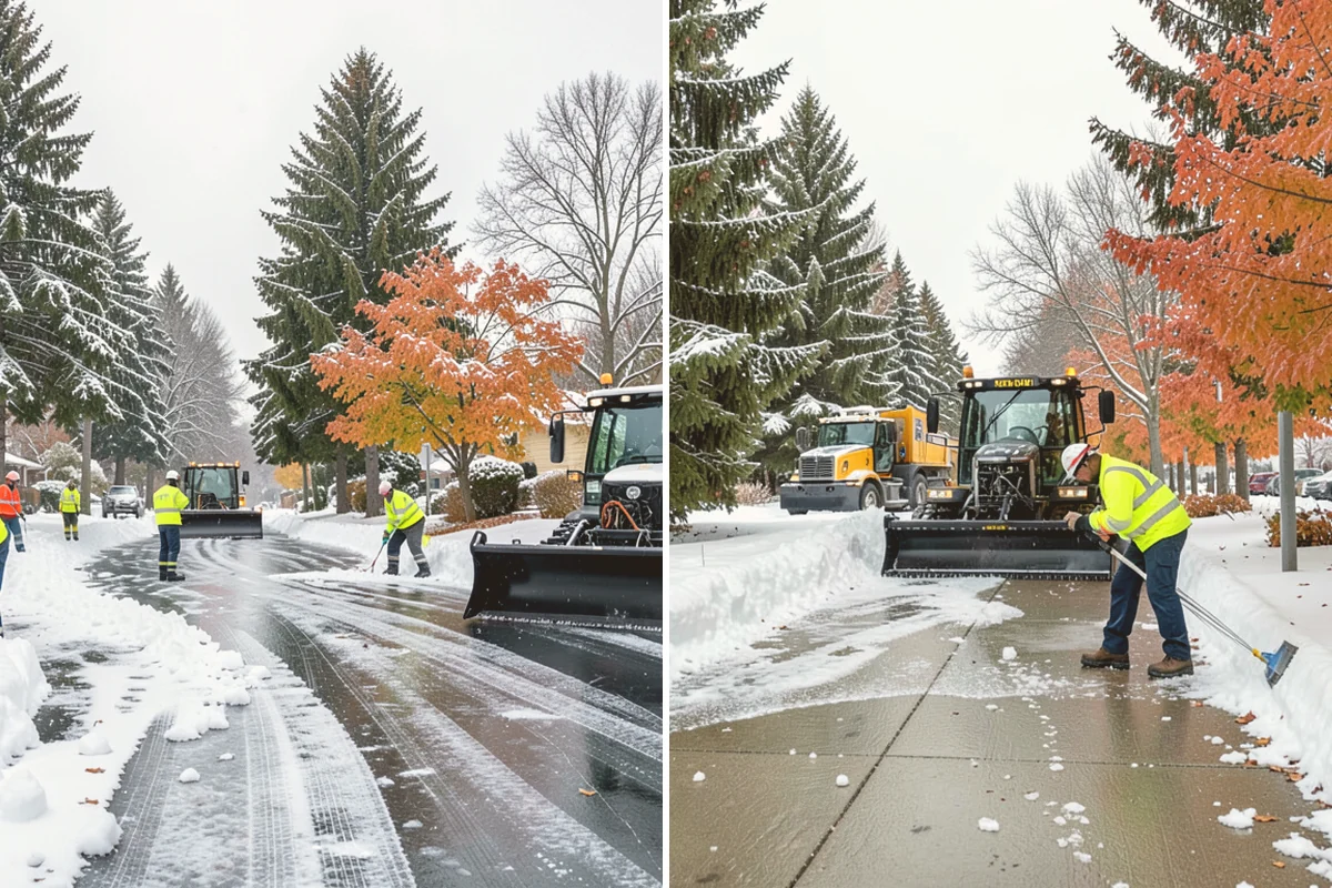 Ice Control in Brier, Snohomish County, WA - Read pavement temperature and dew point against the incoming forecast