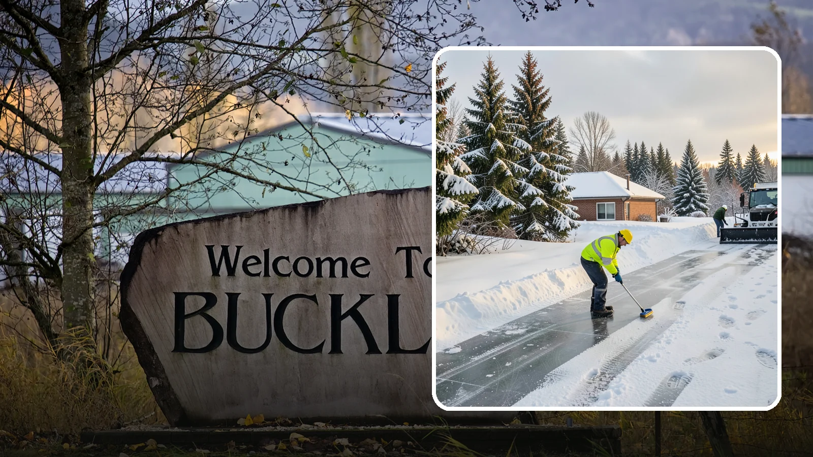 Ice Control in Buckley, Pierce County, WA - Proactive ice control stops slick surfaces from forming instead of scrambling to treat them after someone slips.