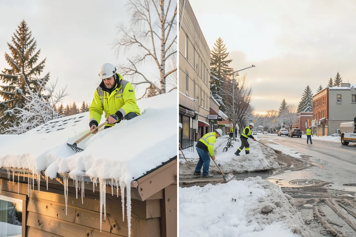 Ice Control in Buckley, Pierce County, WA - Read pavement temperature and dew point against the incoming forecast