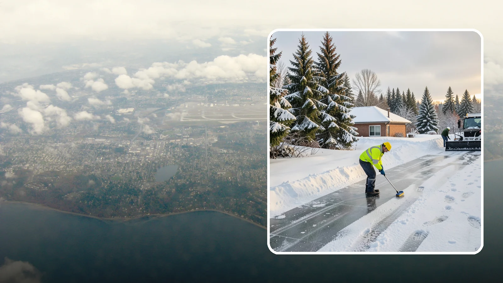 Ice Control in Burien, King County, WA - Proactive ice control stops slick surfaces from forming instead of scrambling to treat them after someone slips.