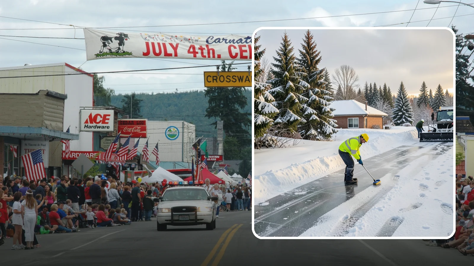 Ice Control in Carnation, King County, WA - Proactive ice control stops slick surfaces from forming instead of scrambling to treat them after someone slips.