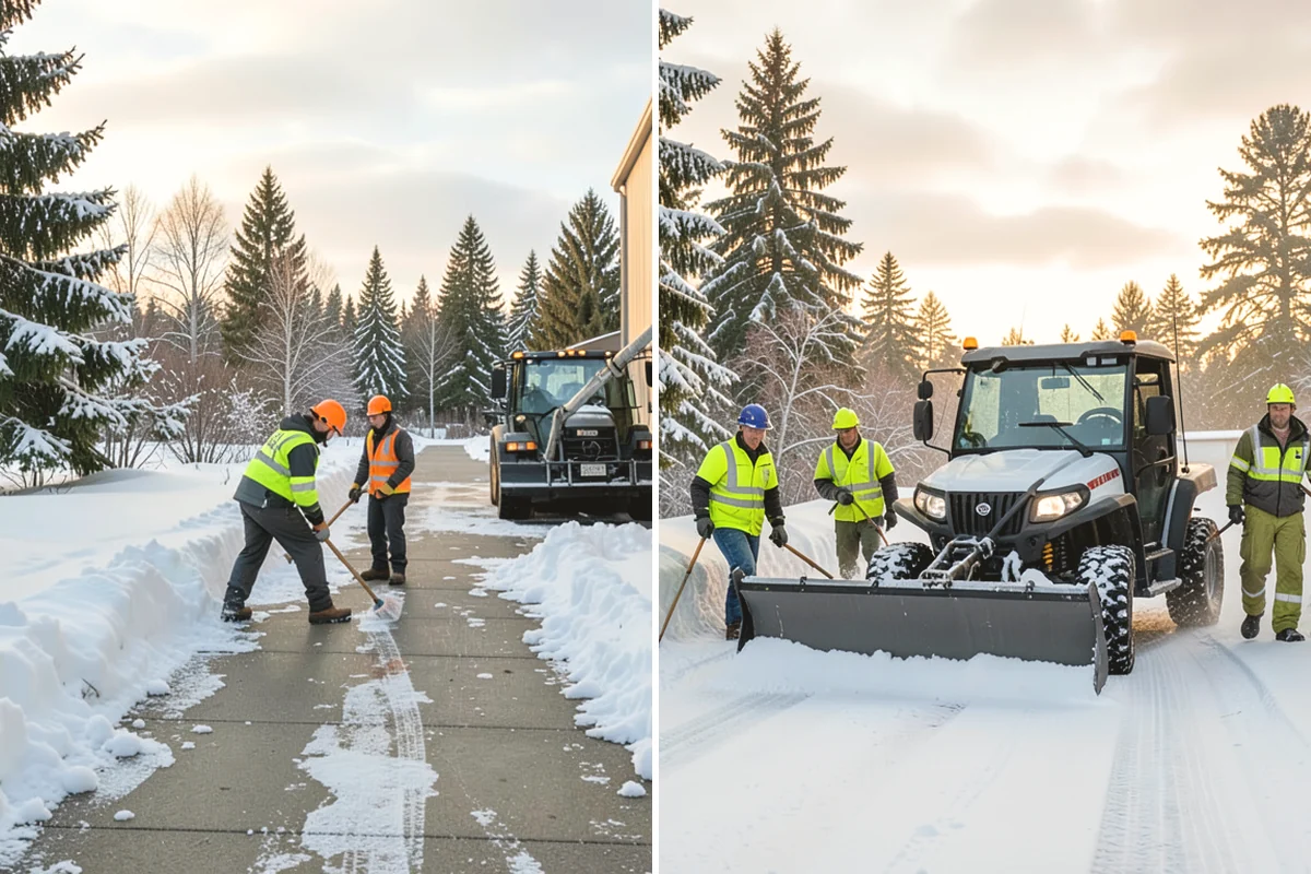 Ice Control in Carnation, King County, WA - Read pavement temperature and dew point against the incoming forecast