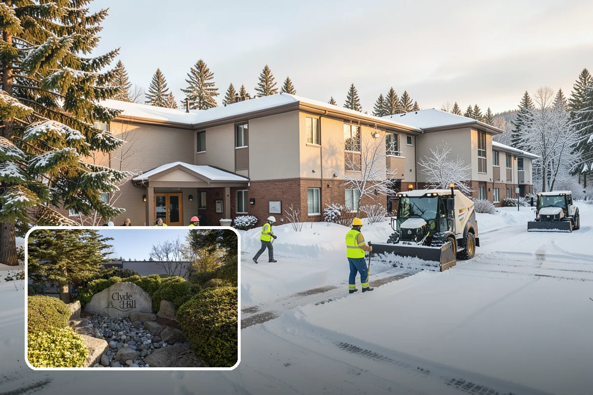 Ice Control in Clyde Hill, King County, WA - Breaks the ice-to-pavement bond before it can set